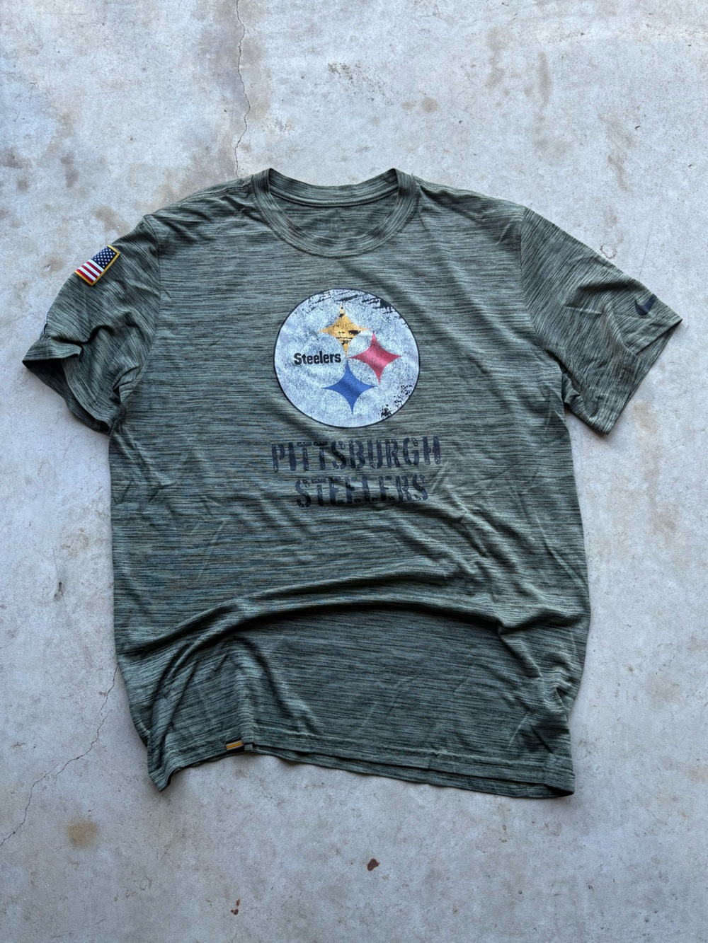 NFL military appreciation Pittsburgh Steelers T-shirt